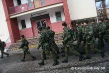 Najpoetnej kurz pre novch vojakov v Martine